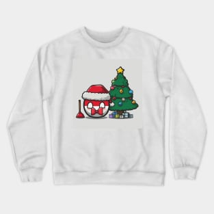 Poland Polandball Countryball Plunger Christmas Crewneck Sweatshirt